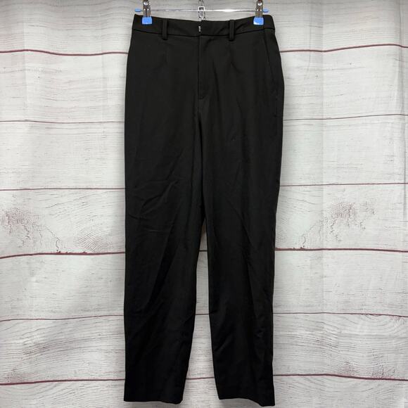 Uniqlo Black Straight Leg Dress Pants Size XS - Picture 1 of 11